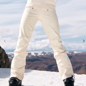 Roxy Rising High Snow pants buttercream - M